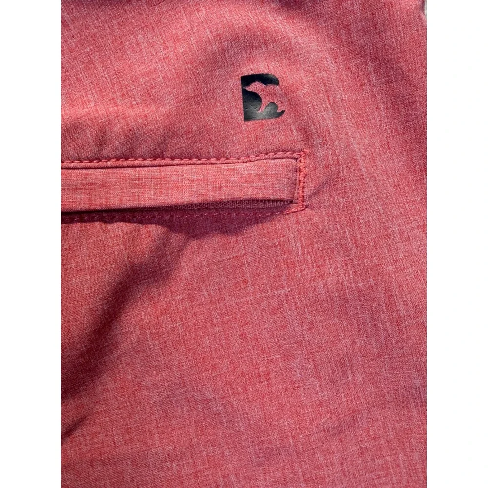 Bearbottom Stretch Swim Shorts Mens 32 Red‎ 8 Inch Inseam Casual Board Shorts